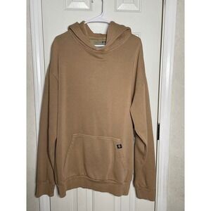 Troll Co Nova Hoodie Dune Support Blue Collar Graphic Pullover XL NWT